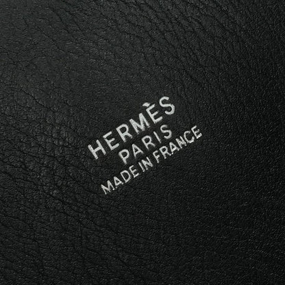 Hermes Bolide 27 Tote Gray Noir Black Silver — view 8