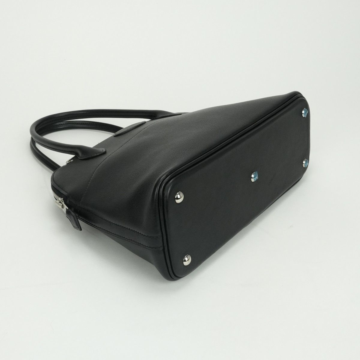 Hermes Bolide 27 Tote Gray Noir Black Silver — view 5