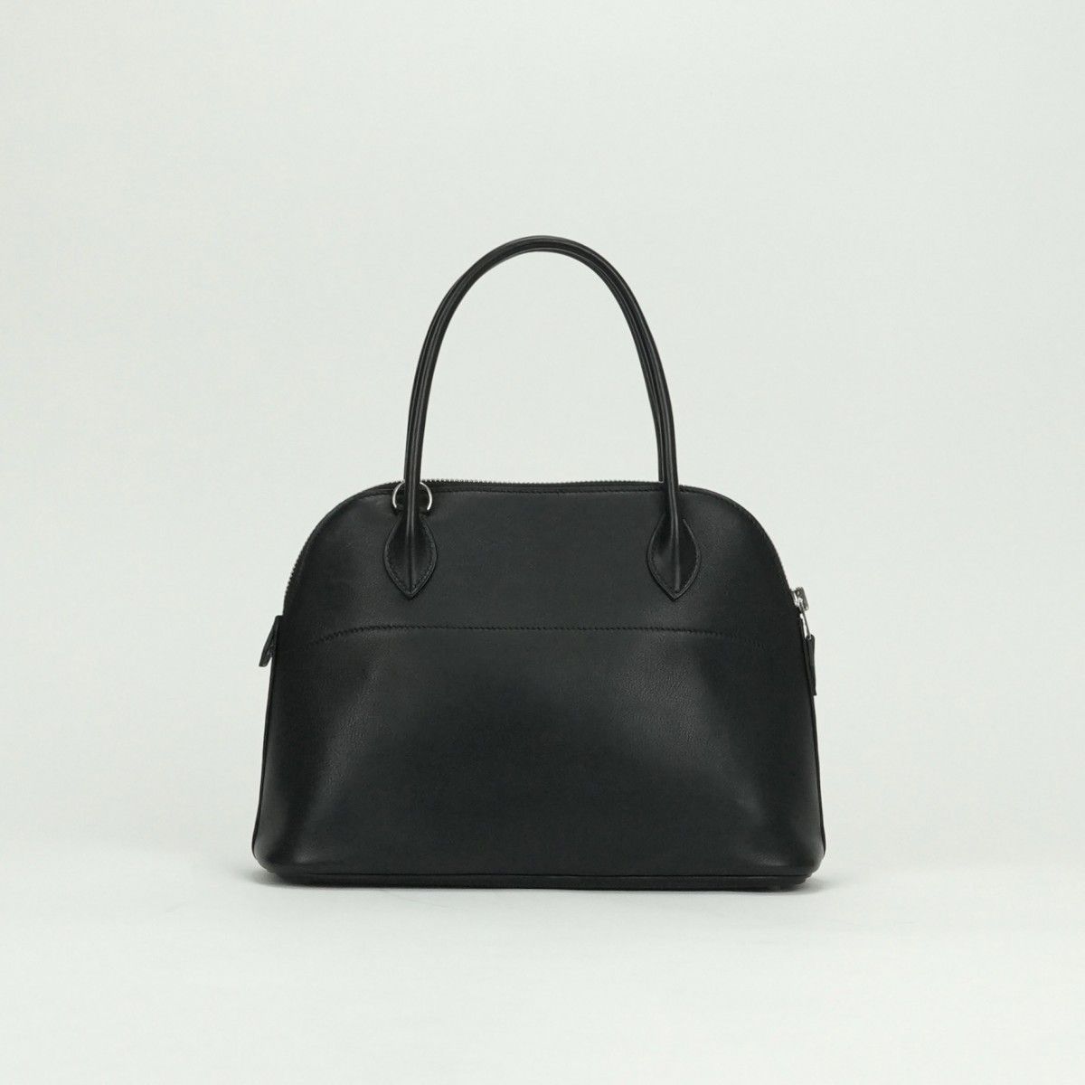 Hermes Bolide 27 Tote Gray Noir Black Silver — view 3
