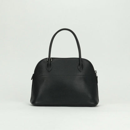Hermes Bolide 27 Tote Gray Noir Black Silver — view 3