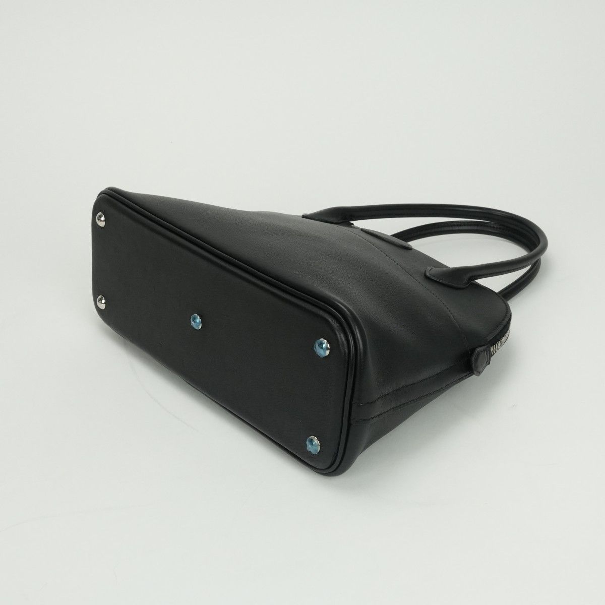 Hermes Bolide 27 Tote Gray Noir Black Silver — view 4