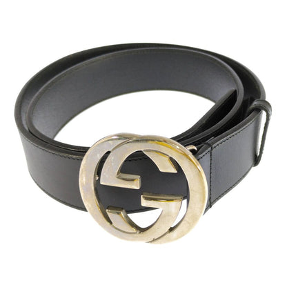 Gucci Interlocking Wide Belt Black