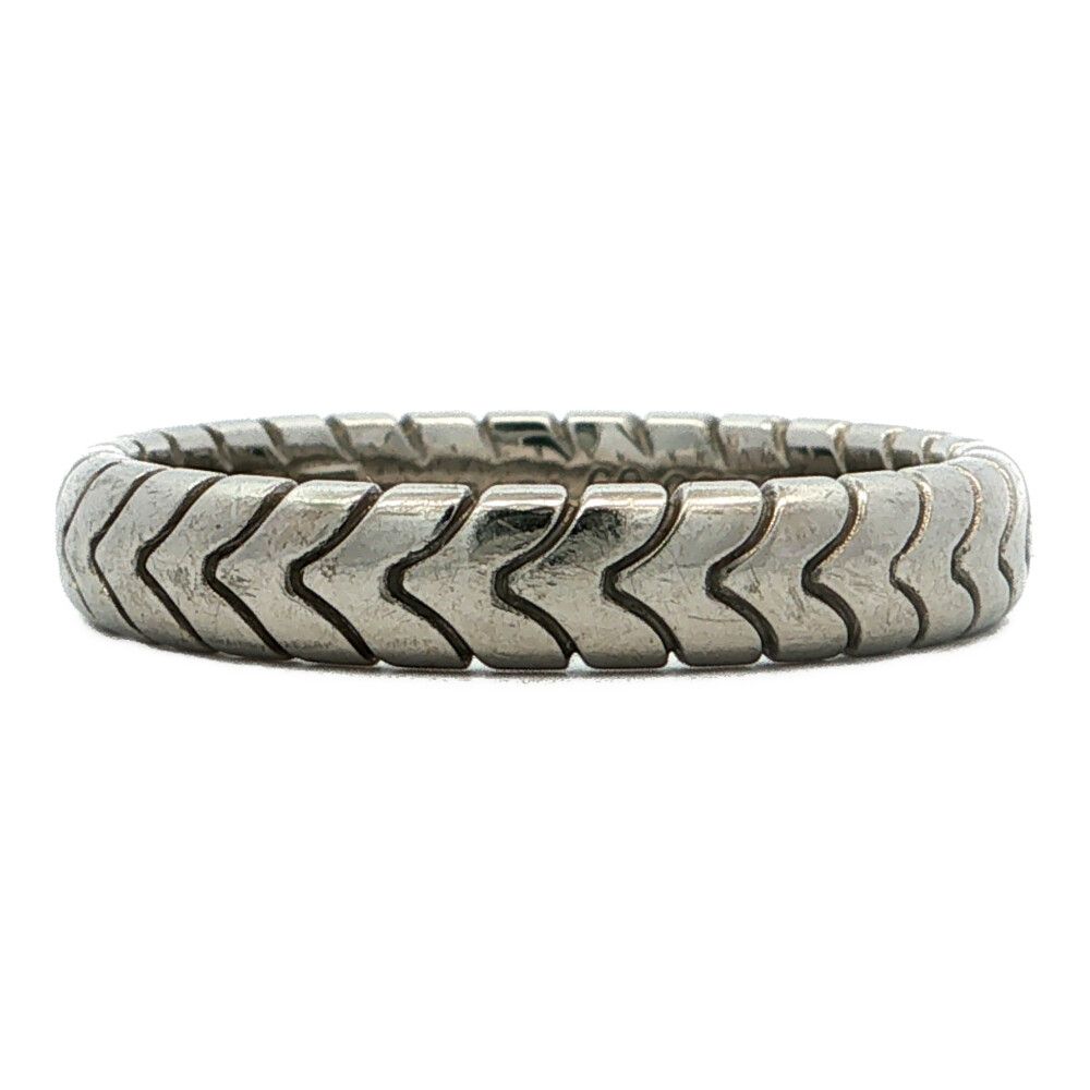 Bvlgari Spiga Ring 59 Platinum — view 2