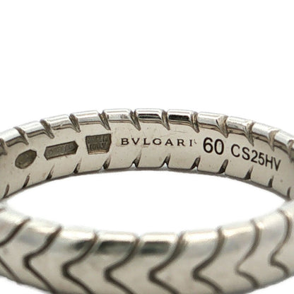 Bvlgari Spiga Ring 59 Platinum — view 4