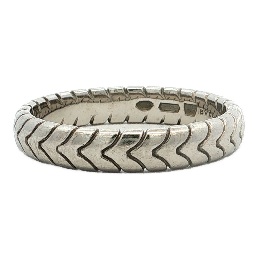 Bvlgari Spiga Ring 59 Platinum — view 3