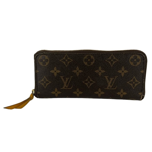 Louis Vuitton Wallet Monogram Portefeuille Clemence Jonquille