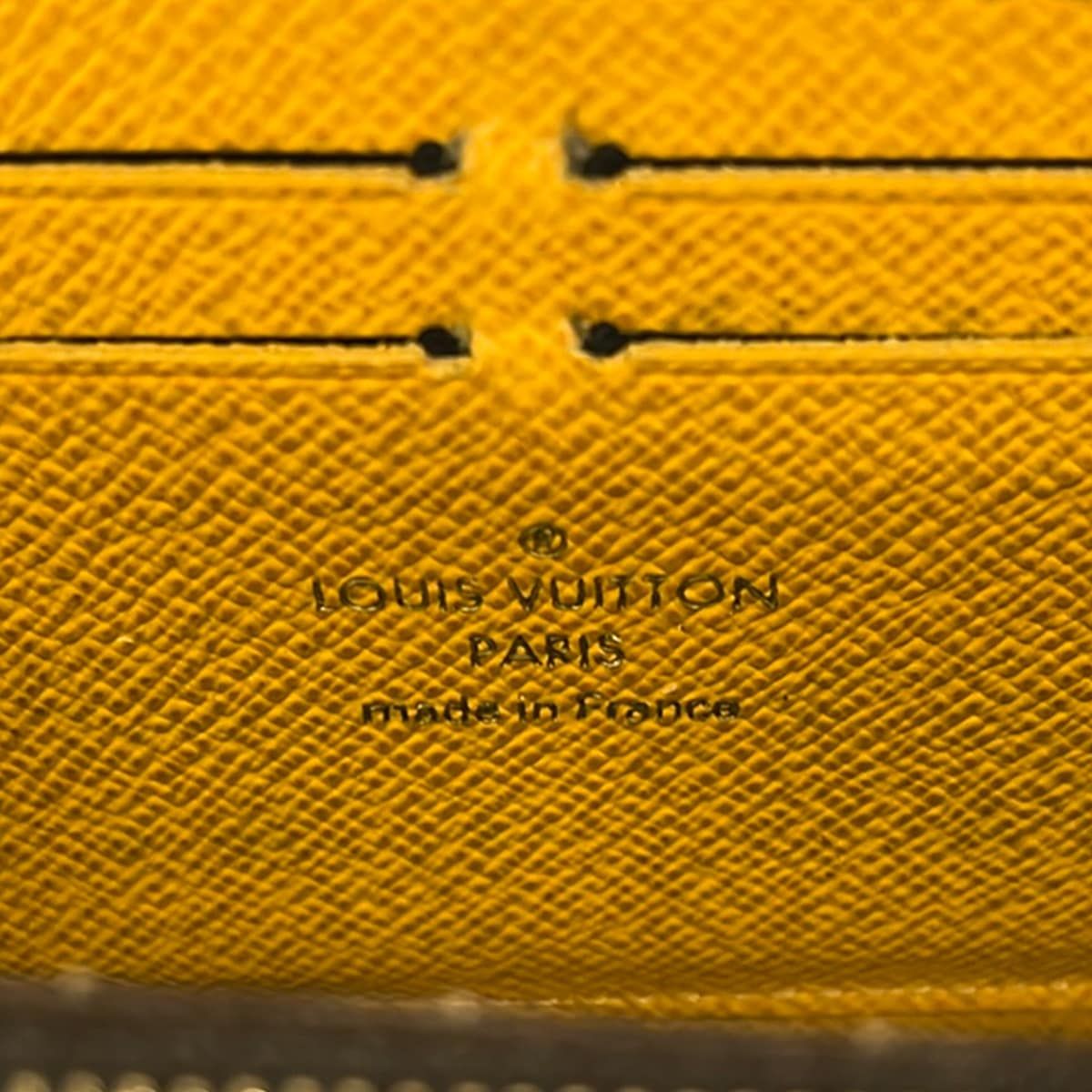 Louis Vuitton Wallet Monogram Portefeuille Clemence Jonquille — view 5