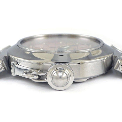 Cartier Watch Pasha C Guilloche Salmon Pink Dial Date SS Automatic Winding — view 2