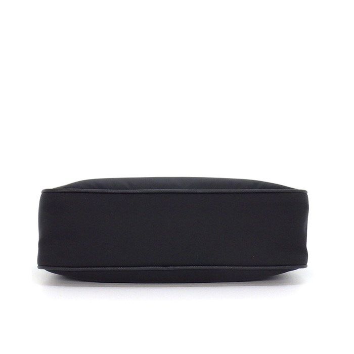 Prada Shoulder Bag Re Edition Re-Nylon Black Red Recycled Polyamide Saffiano — view 4