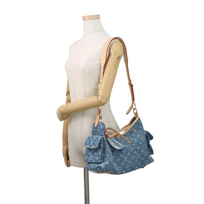 Louis Vuitton Shoulder Bag Monogram Denim Carriage Cargo PM — view 4