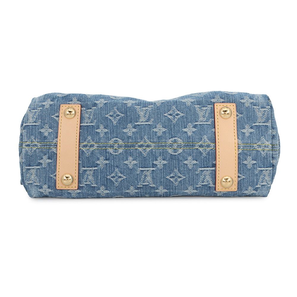 Louis Vuitton Shoulder Bag Monogram Denim Carriage Cargo PM — view 3