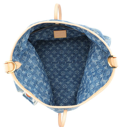 Louis Vuitton Shoulder Bag Monogram Denim Carriage Cargo PM — view 5