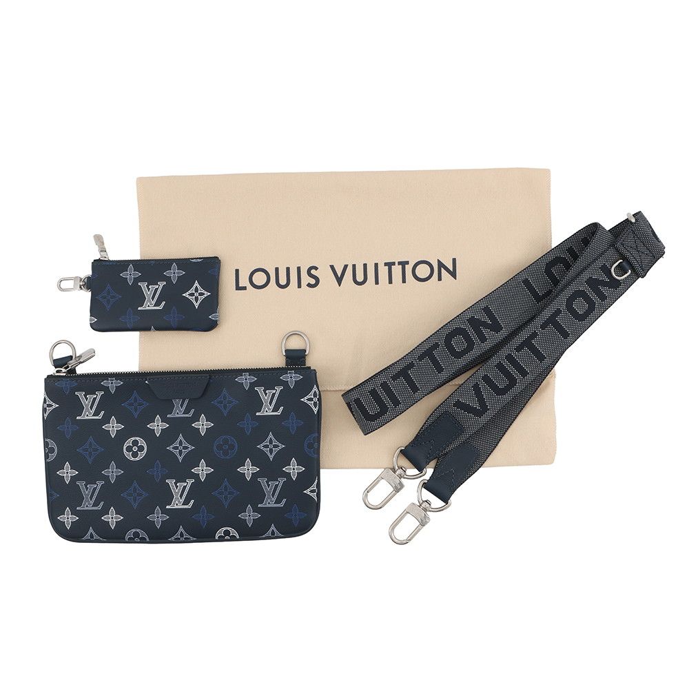 Louis Vuitton Shoulder Bag Monogram Shadow Trio Messenger — view 6
