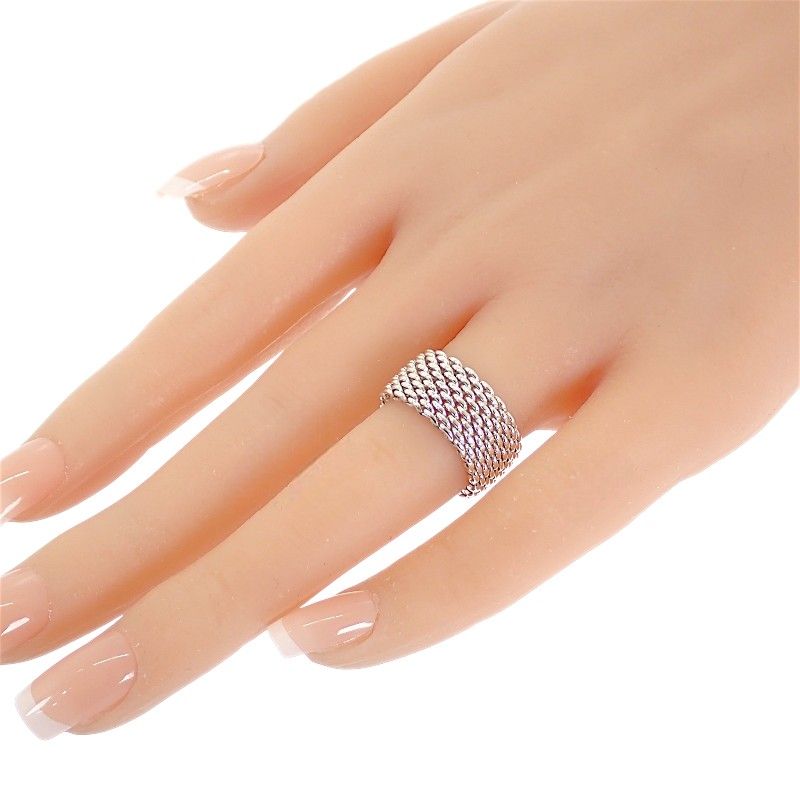Tiffany & Co Somerset Ring 925 Sterling Silver — view 6