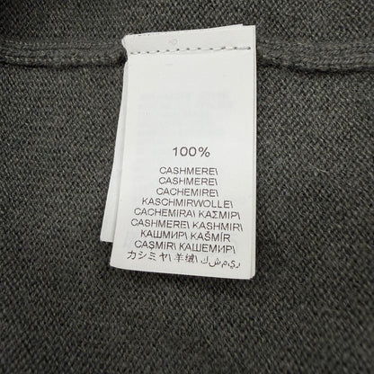 Brunello Cucinelli Cashmere V-neck Pullover Knit Sweater Gray — view 7
