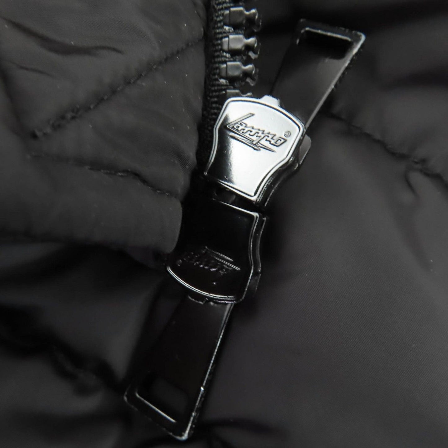 Moncler Grive Logo Patch Hooded Long Length Down Jacket Coat Black — view 7