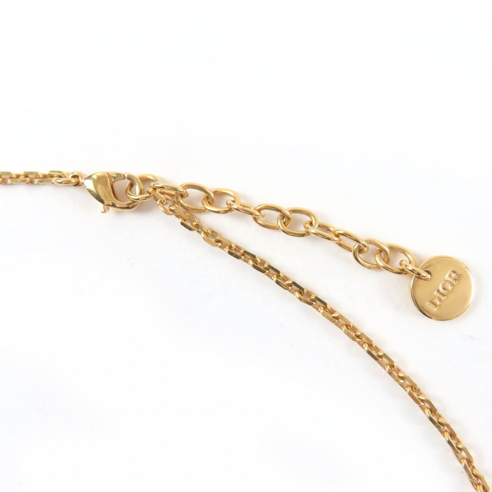 Dior Destiny Mother of Pearl Star Clover Necklace Gold — view 6