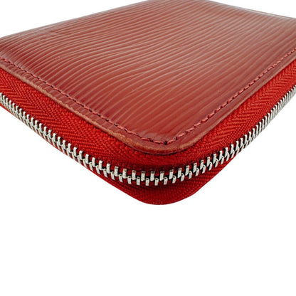 Louis Vuitton Card Case Zippy Coin Purse Epi Leather Red — view 5