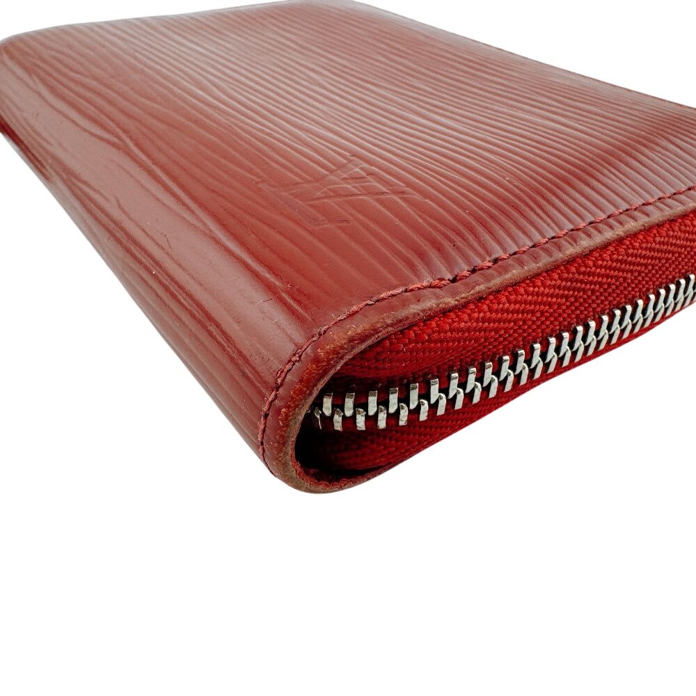 Louis Vuitton Card Case Zippy Coin Purse Epi Leather Red — view 4