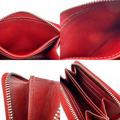 Louis Vuitton Card Case Zippy Coin Purse Epi Leather Red — view 8