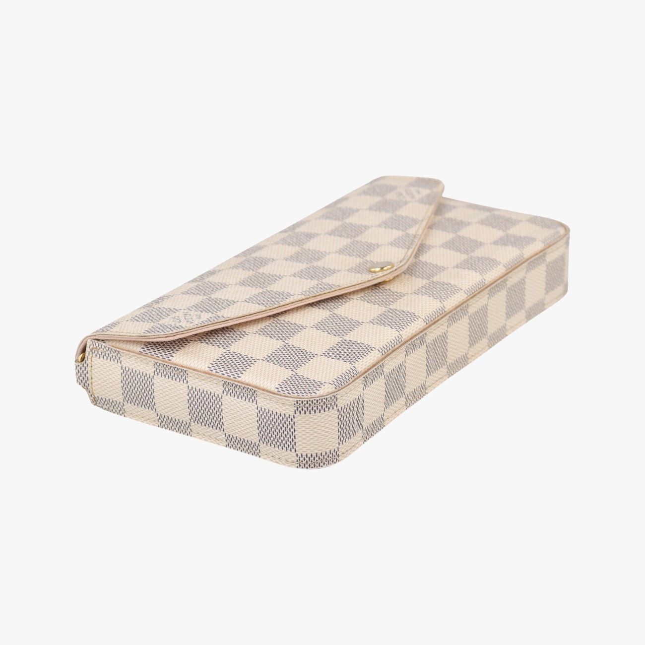 Louis Vuitton Pochette Felicie Azur Damier Canvas Messenger Bag — view 5