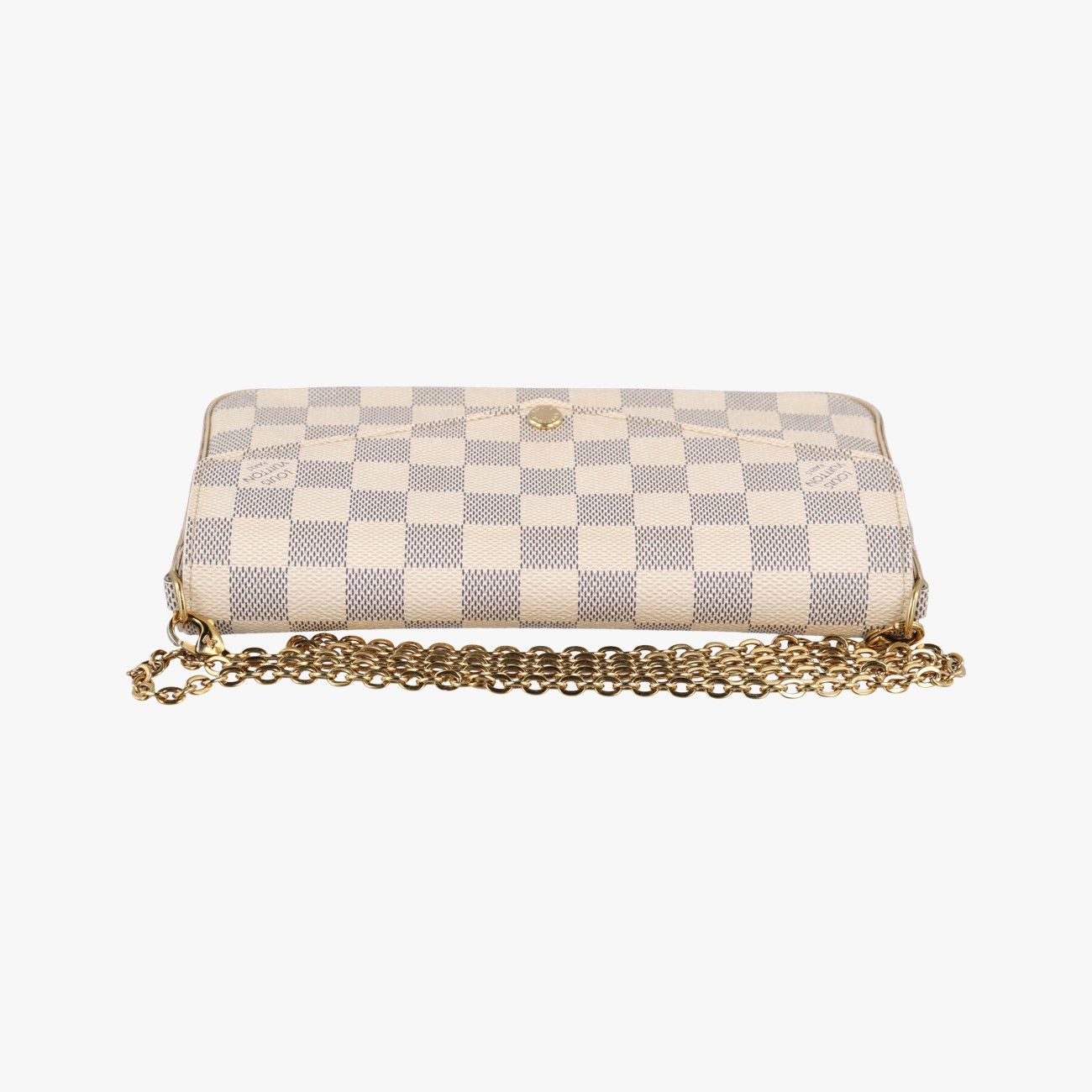 Louis Vuitton Pochette Felicie Azur Damier Canvas Messenger Bag — view 8