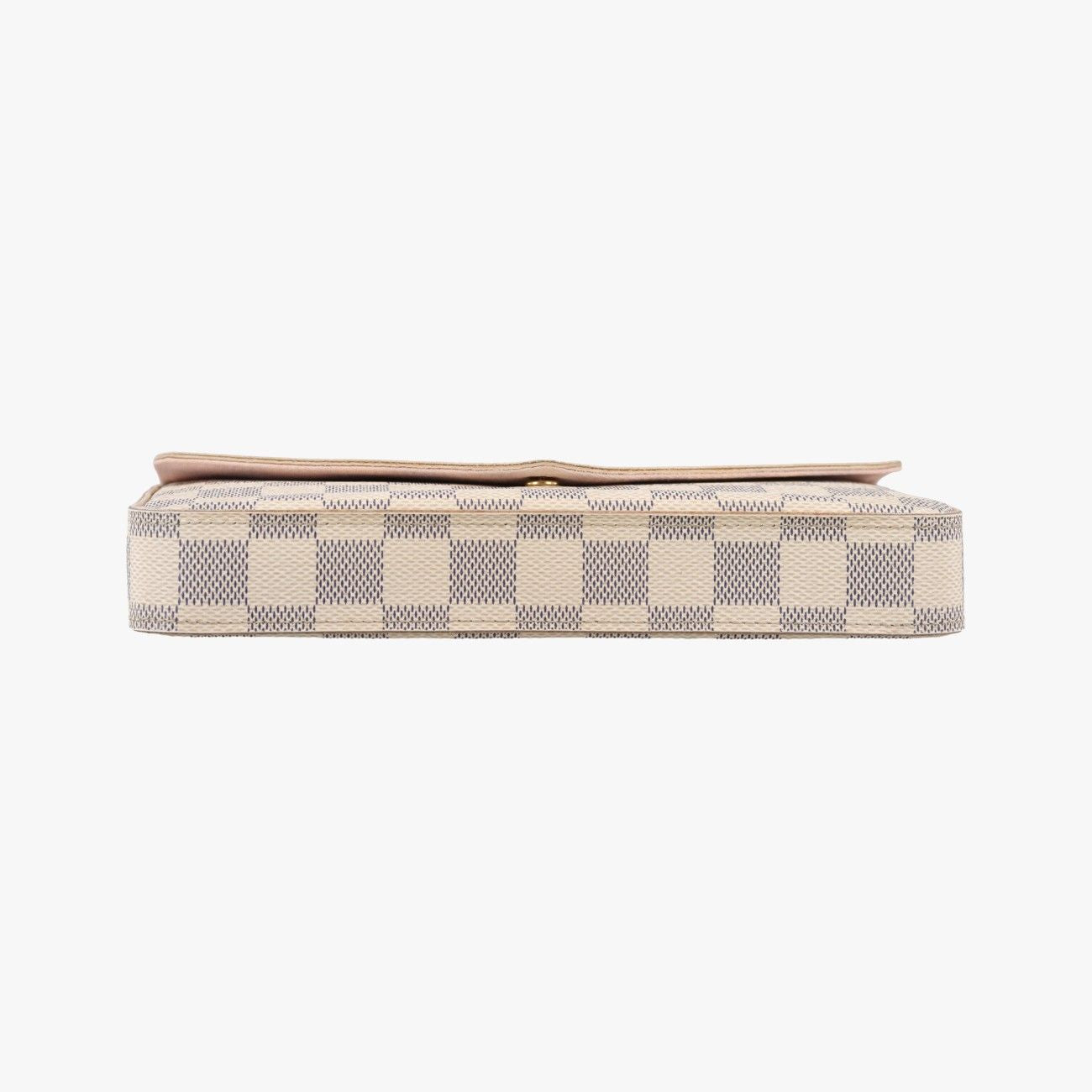 Louis Vuitton Pochette Felicie Azur Damier Canvas Messenger Bag — view 3