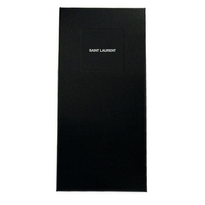 Saint Laurent Paris Wallet Gray Beige Zip Around Leather — view 6