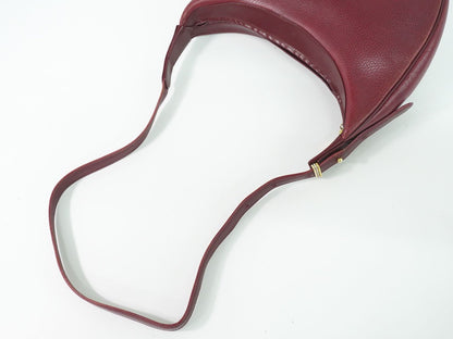 Cartier Must Line Shoulder Bag Leather Bordeaux — view 4