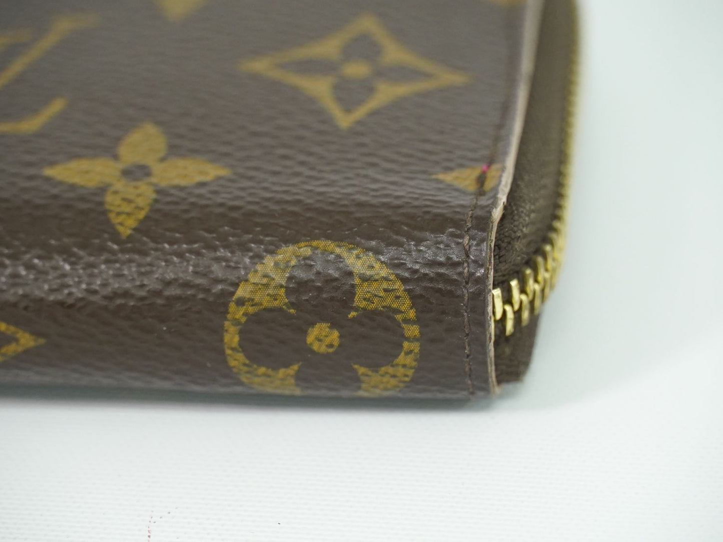 Louis Vuitton LV Portefeuille Clemence Flower Charm Monogram Wallet Brown — view 7