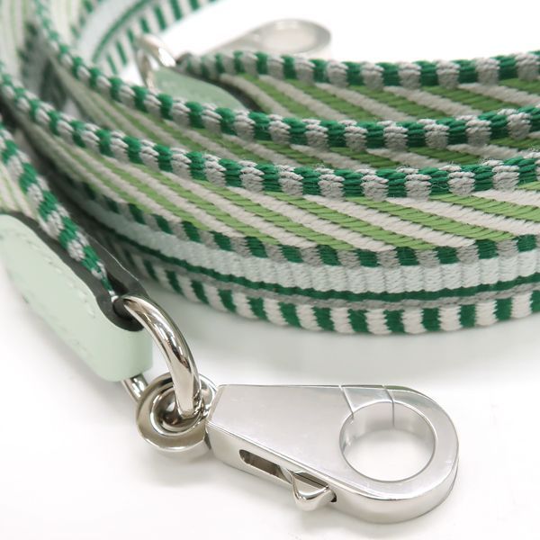 Hermes Bandouliere Sangle Caval 25 mm 105 cm Green Shoulder Strap — view 6