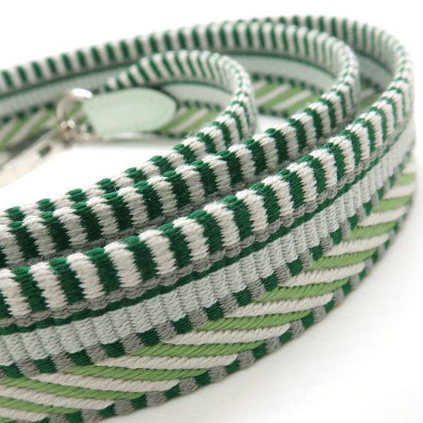 Hermes Bandouliere Sangle Caval 25 mm 105 cm Green Shoulder Strap — view 7
