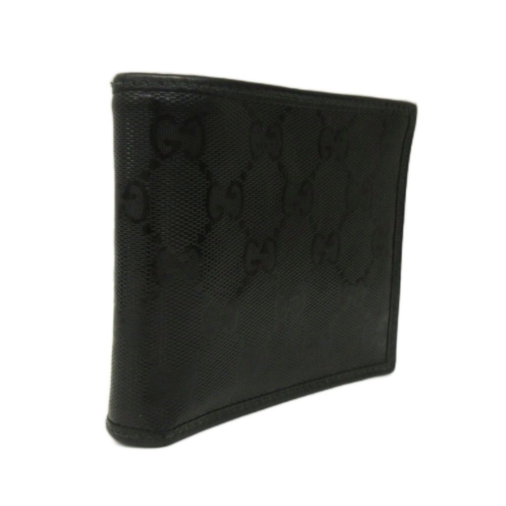 Gucci GG Supreme Wallet Bifold Leather All Over Pattern Black — view 5