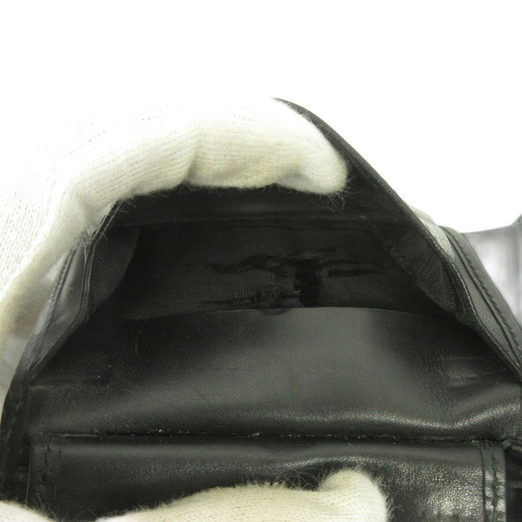 Gucci GG Supreme Wallet Bifold Leather All Over Pattern Black — view 8