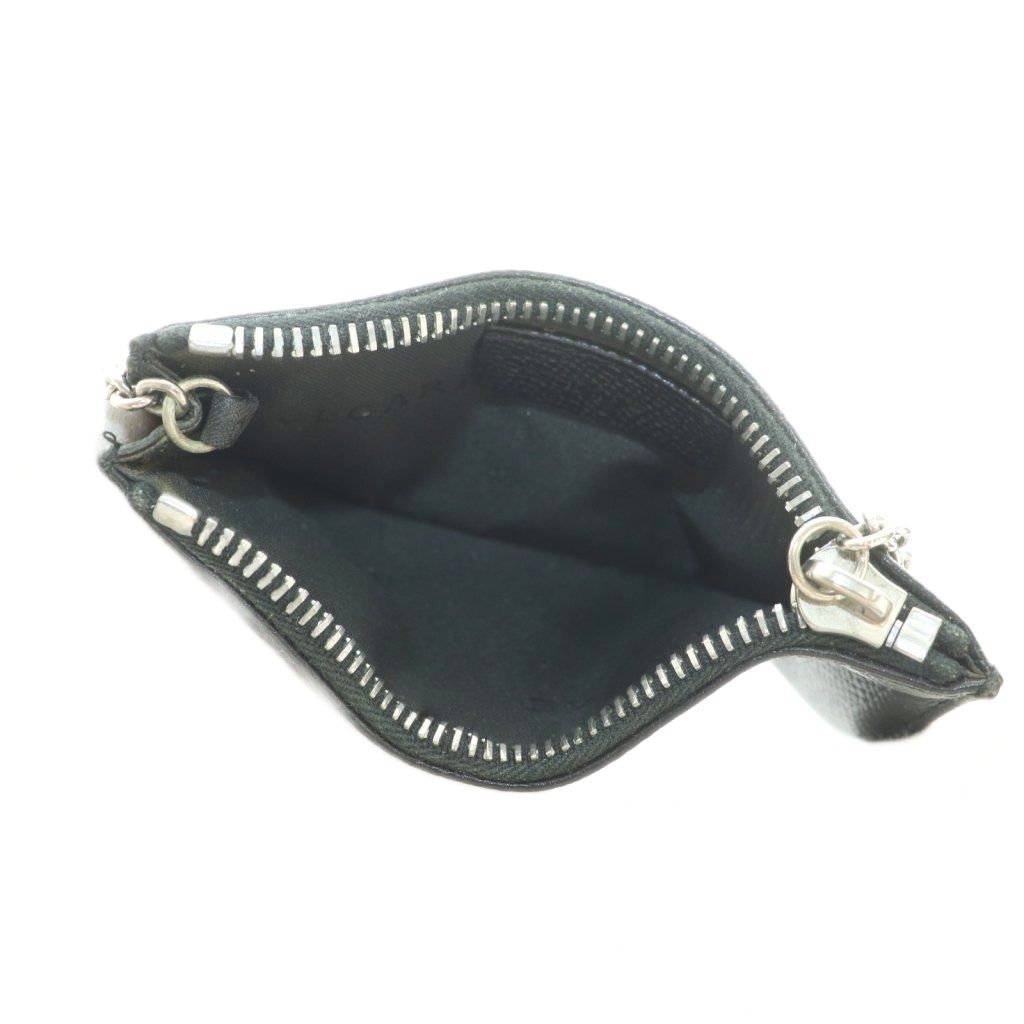 Bvlgari Coin Case Leather Black — view 5