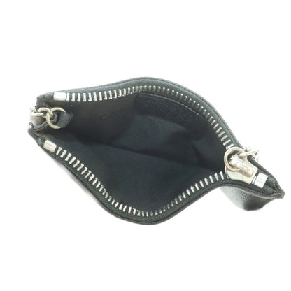 Bvlgari Coin Case Leather Black — view 5