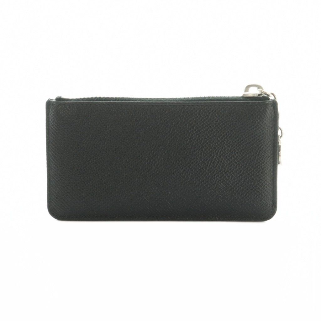 Bvlgari Coin Case Leather Black — view 2