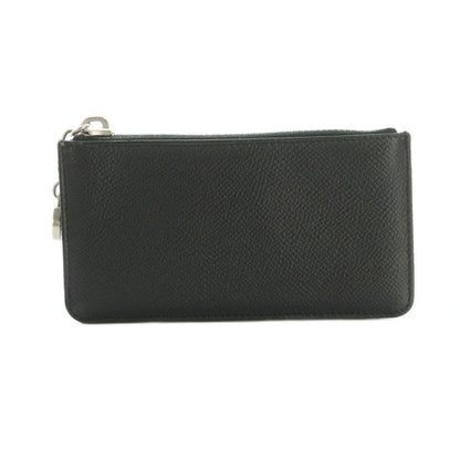 Bvlgari Coin Case Leather Black