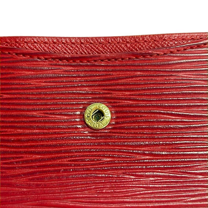 Louis Vuitton Coin Case Epi Porte-Monnaie Sample Castilian Red Leather — view 9