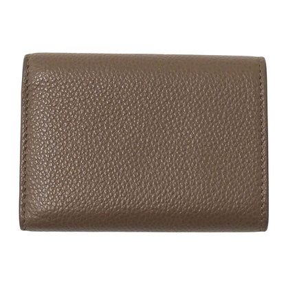 Saint Laurent Wallet Trifold Leather Top Logo Mini Small — view 2