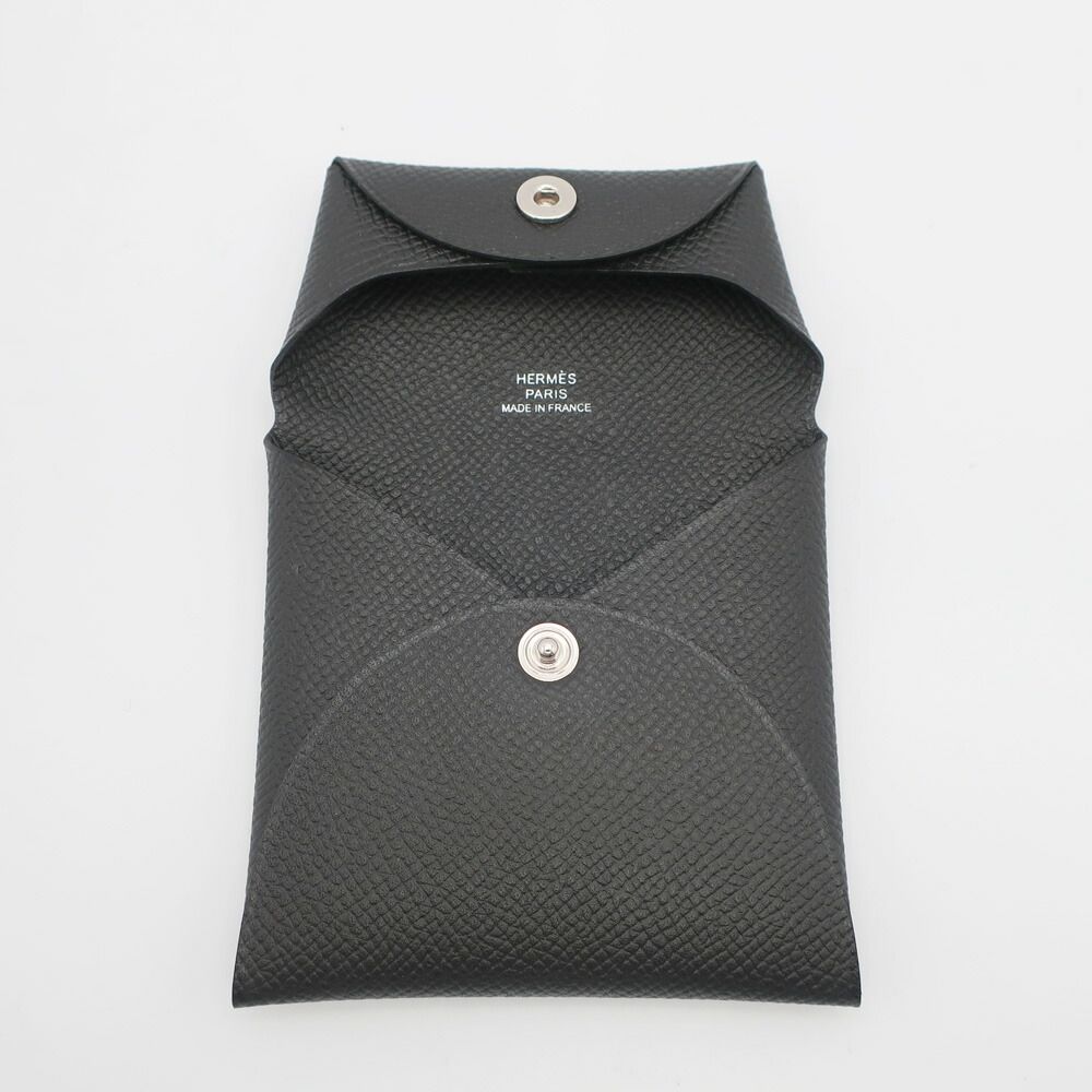 Hermes Heaven Bastia Black Epsom Silver Leather Manufactured Around — view 5
