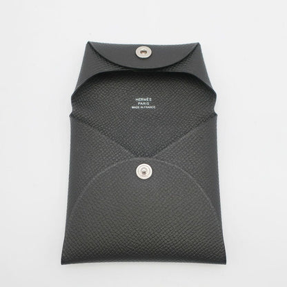 Hermes Heaven Bastia Black Epsom Silver Leather Manufactured Around — view 5