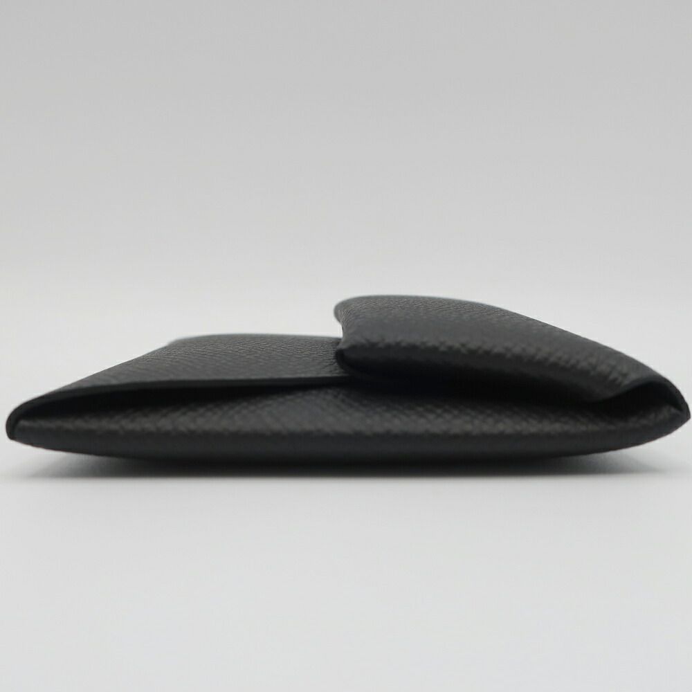 Hermes Heaven Bastia Black Epsom Silver Leather Manufactured Around — view 4