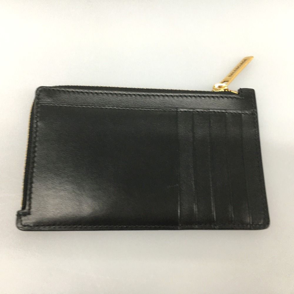 Balenciaga Coin & Card Holder Envelope Fragment Case Black — view 3