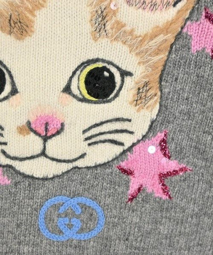 Gucci Knit Sweater Gray — view 5