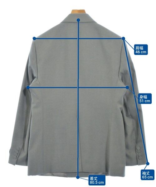 Gucci Tailored Jacket Gray — view 6
