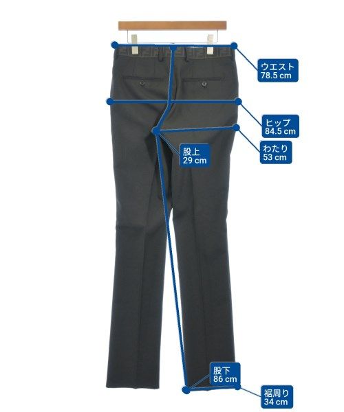 Fendi Trousers Pants Black — view 7