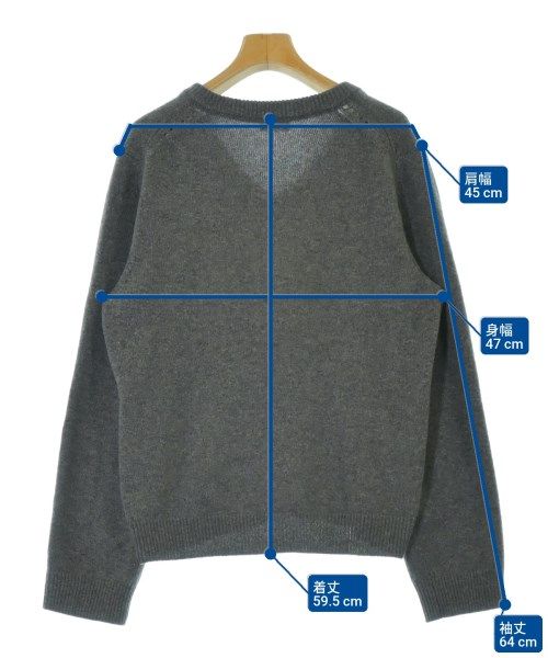 Celine Knit Sweater Gray — view 6