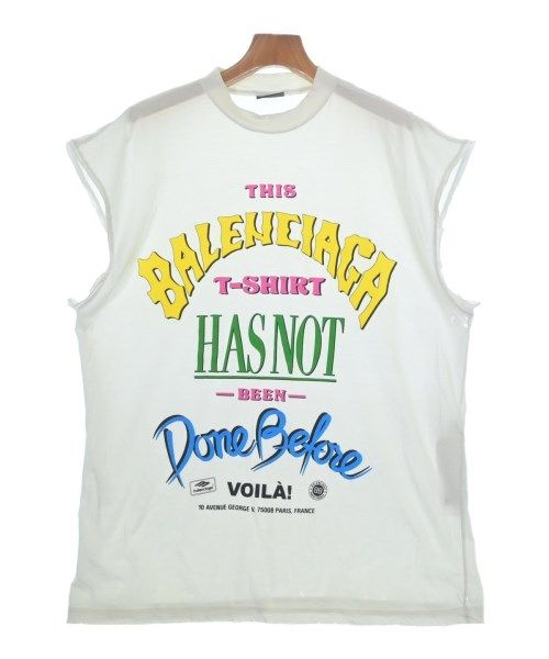 Balenciaga Tank Top White