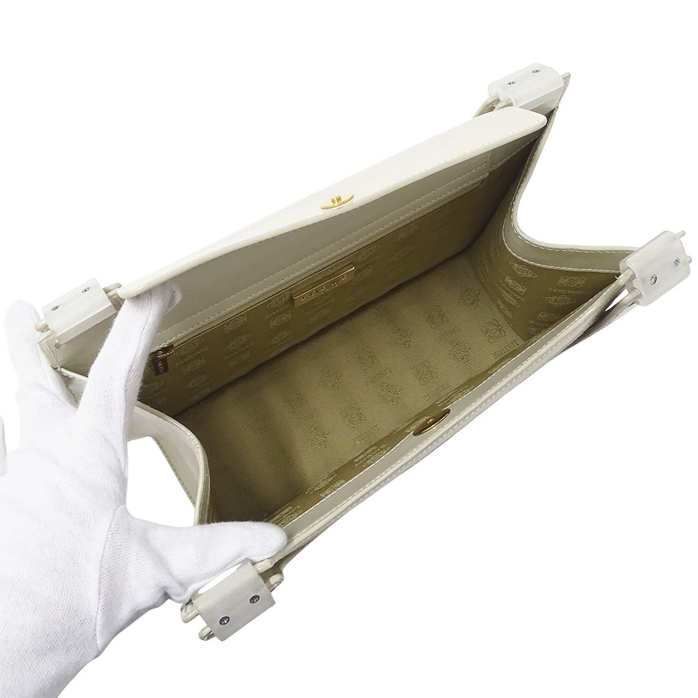 Loewe Bag Handbag Suede Leather Beige — view 5